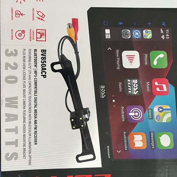 BOSS Audio Systems Multimedia Receiver with Backup Camera - BV850ACP B1 - Picture 4 of 13